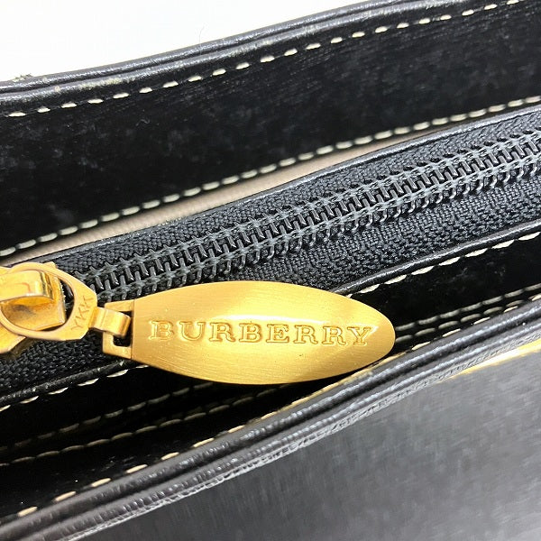 Burberry Leather Black Shoulder Bag in Good Condition