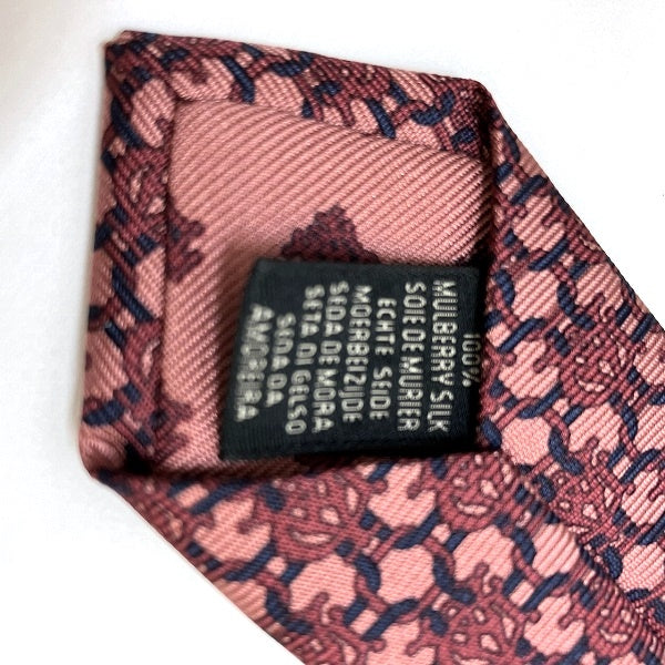 Dunhill Logo Silk Tie for Men, 144cm Length, 8cm Width, Brand Accessories, Unused in Pristine Condition