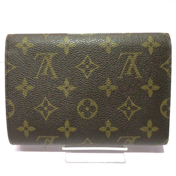 Louis Vuitton Monogram Portefeuille Tresor Etui Chequier Wallet M61200 in Great Condition