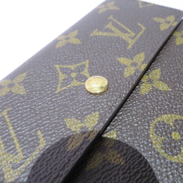 Louis Vuitton Monogram Portefeuille Tresor Etui Chequier Wallet M61200 in Great Condition