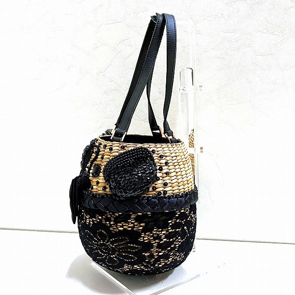 Alpha Jill Black Cylindrical Bag in Great Condition