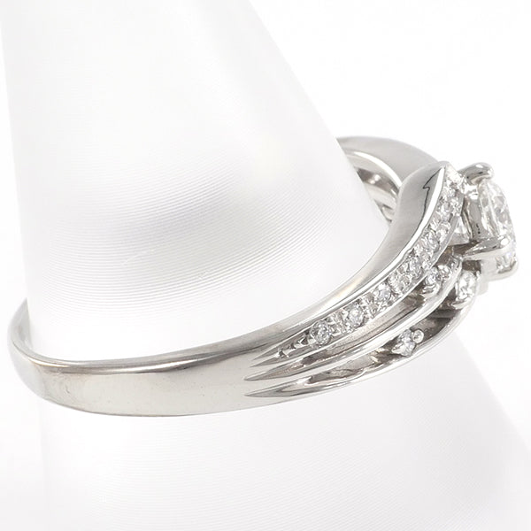 K18 White Gold Diamond Ring 15