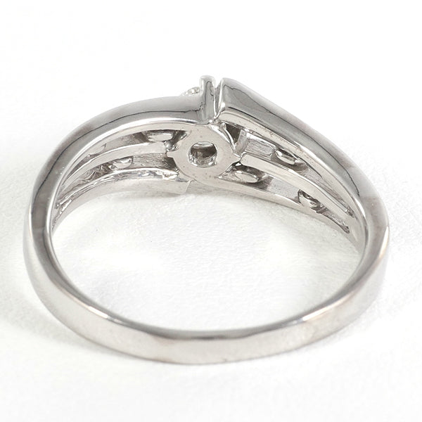 K18 White Gold Diamond Ring 15