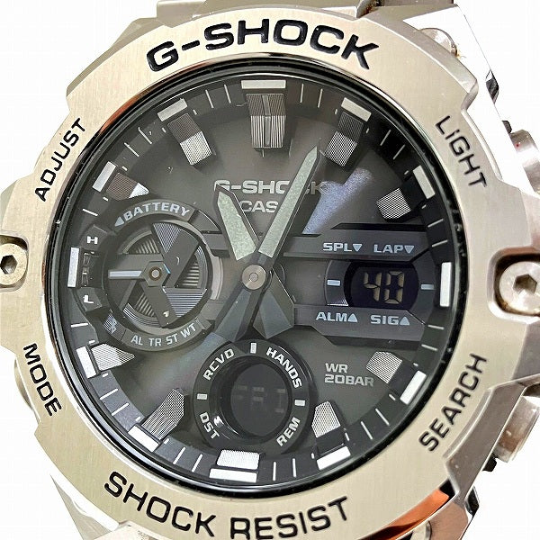 Casio G-Shock GST-B400D-1AJF Solar Watch for Men in Good Condition