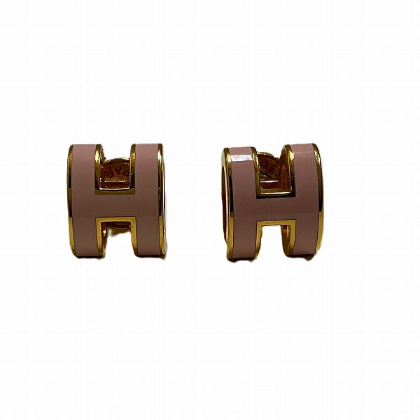 Hermes Mini Pop Ash H Earrings in Great Condition