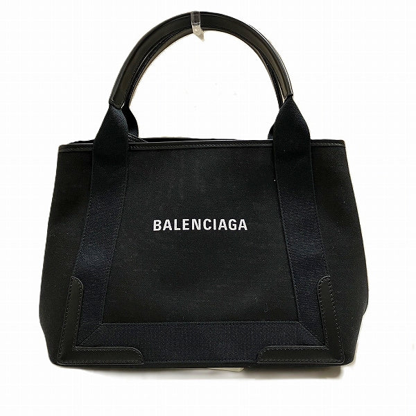 Balenciaga Canvas Leather Cabas Tote Bag 339933 in Pristine Condition