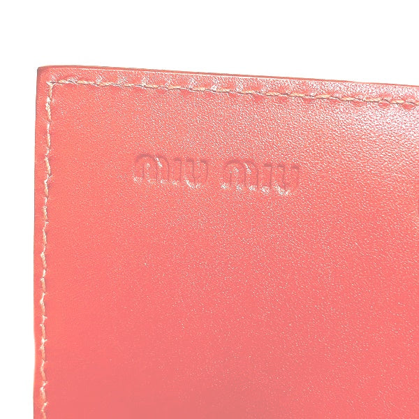 Miu Miu Leather Card Holder 5M1122 in Good Condition