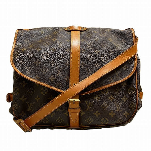 Louis Vuitton Monogram Saumur 35 Shoulder Bag M42254 in Good Condition