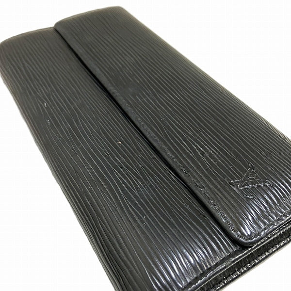 Louis Vuitton Epi Leather Long Wallet M63572 in Good Condition