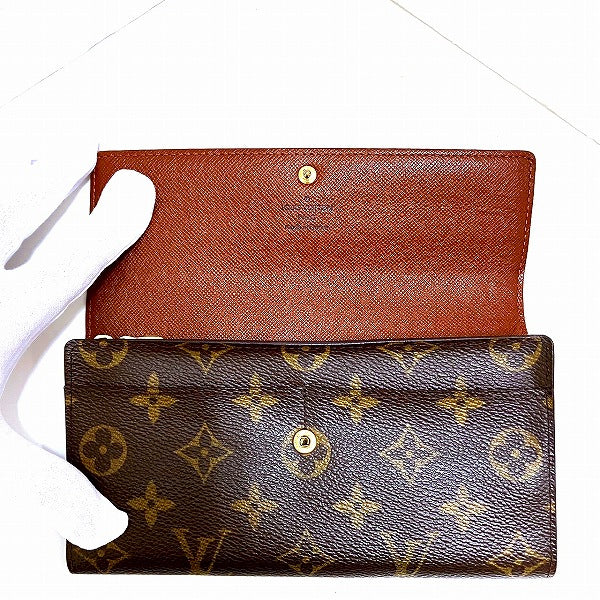 Louis Vuitton Monogram Sarah Long Wallet M61734