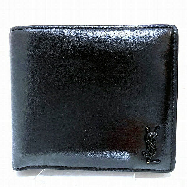 Yves Saint Laurent Leather Tiny Cassandra Wallet