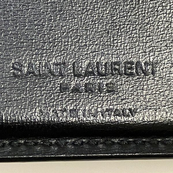 Yves Saint Laurent Leather Tiny Cassandra Wallet