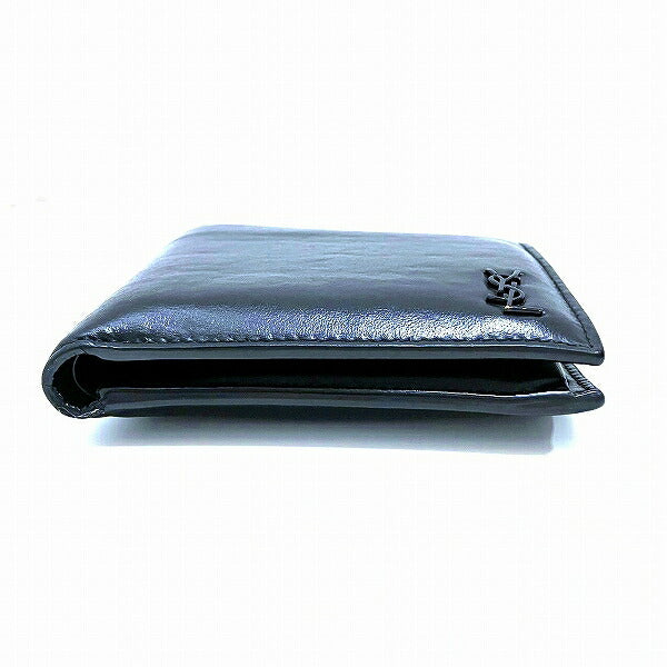 Yves Saint Laurent Leather Tiny Cassandra Wallet