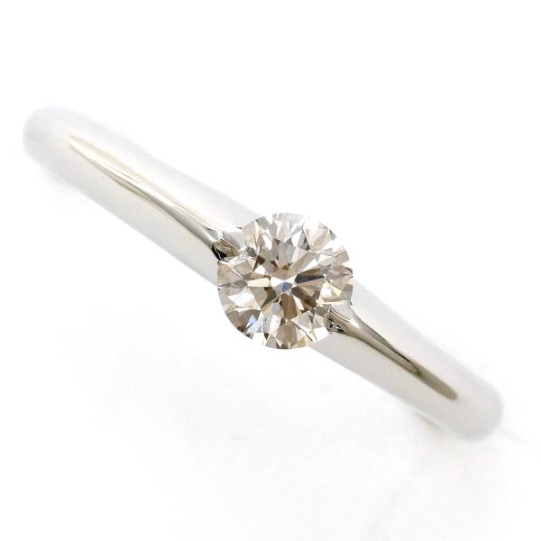 PT1000 Platinum Diamond Ring 19号 0.50ct