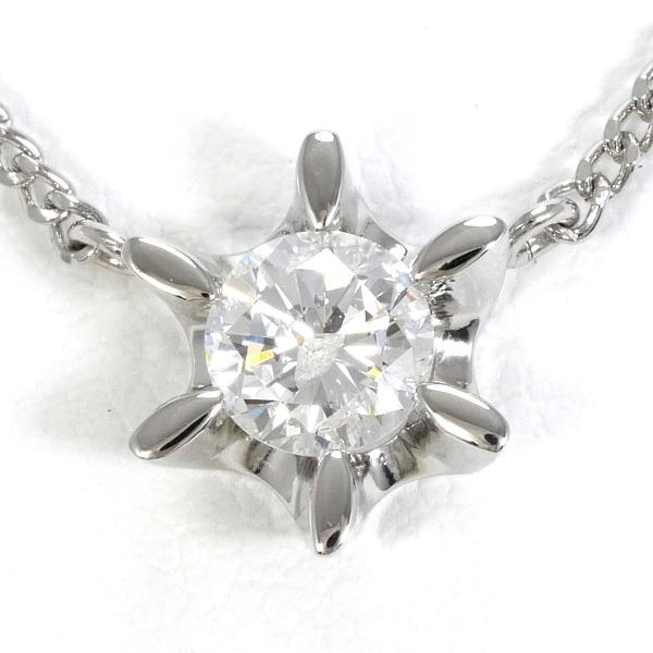 Platinum PT900 PT850 Diamond Necklace