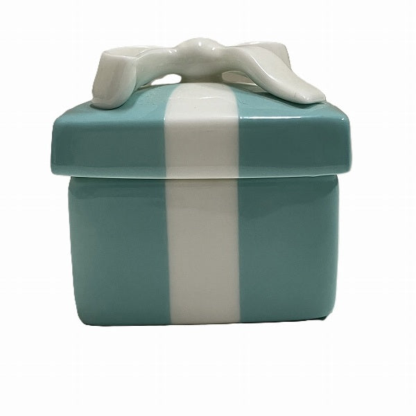 Tiffany Ribbon Mini Blue Bow Box