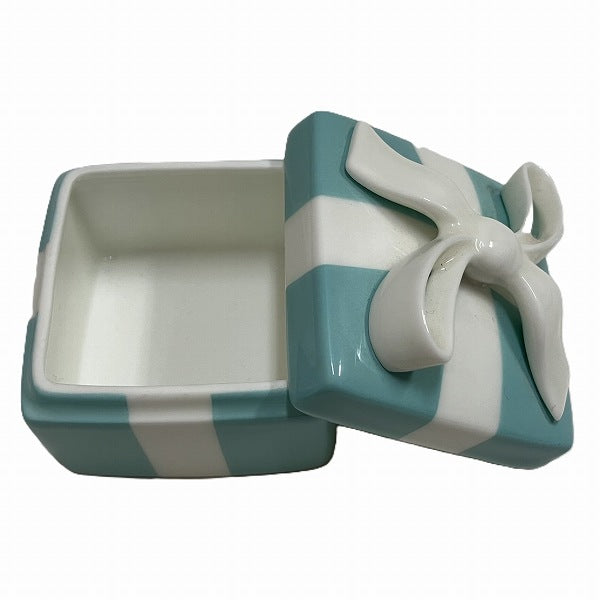 Tiffany Ribbon Mini Blue Bow Box