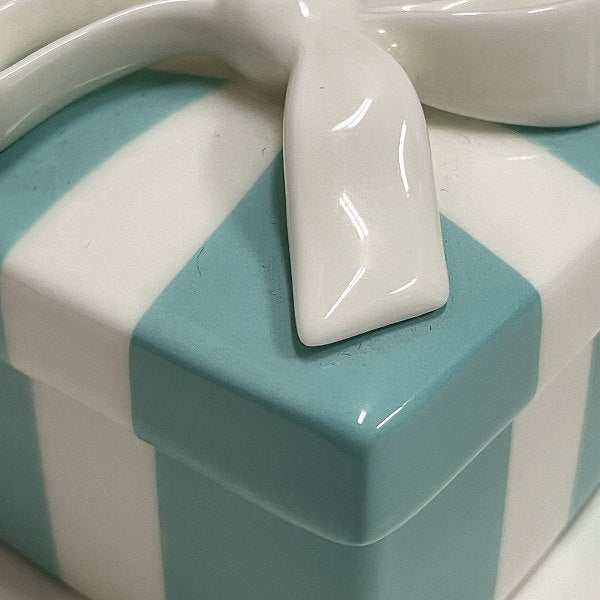 Tiffany Ribbon Mini Blue Bow Box