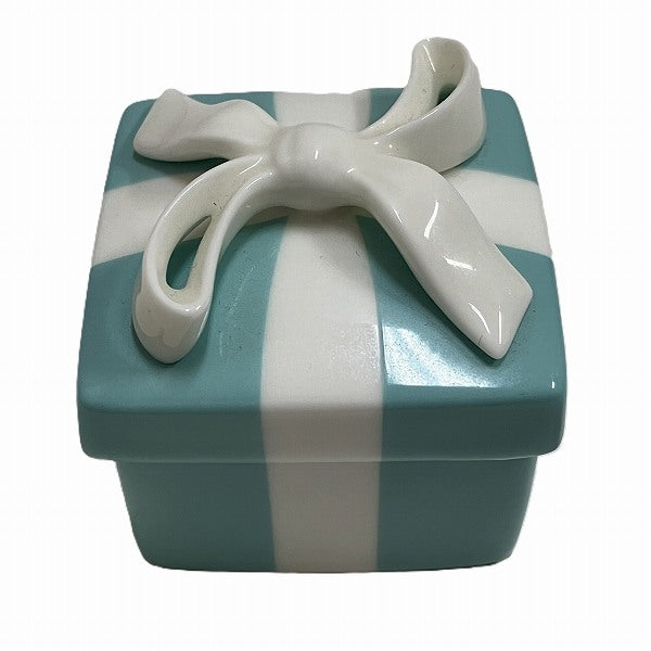 Tiffany Ribbon Mini Blue Bow Box