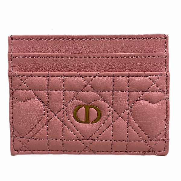 Dior Calfskin Lambskin Card Holder