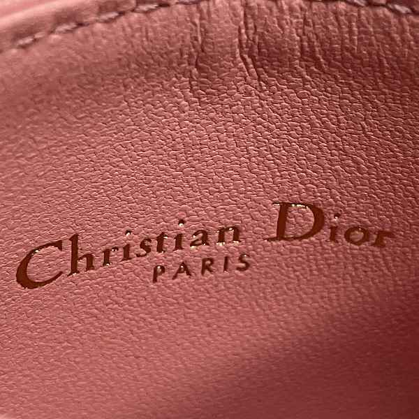 Dior Calfskin Lambskin Card Holder