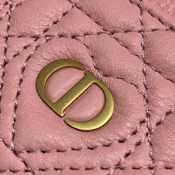 Dior Calfskin Lambskin Card Holder