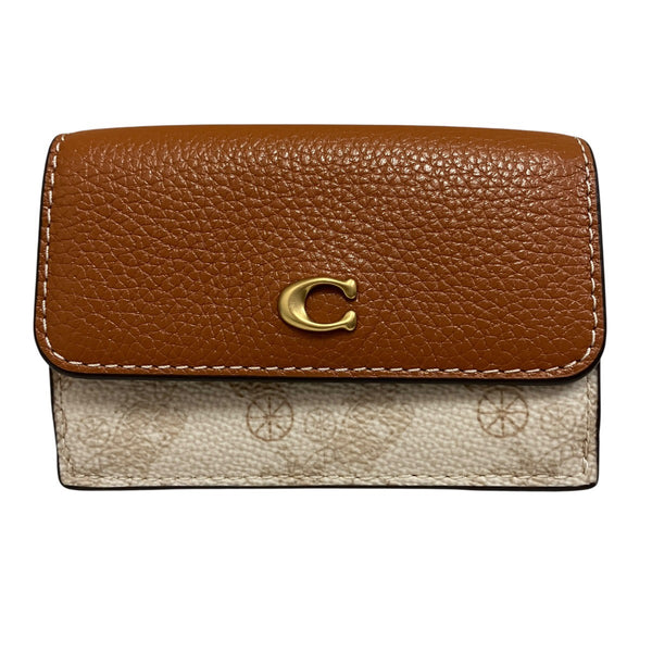 COACH Mini Trifold Wallet Tri Fold Wallet