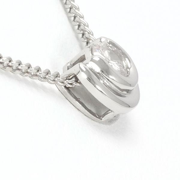 PT900 Platinum Necklace Diamond 0.257 SI1, Total Weight Approx 5.1g, Approx 40cm, for Women