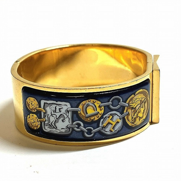 Hermes Enamel Bangle for Women in Good Condition