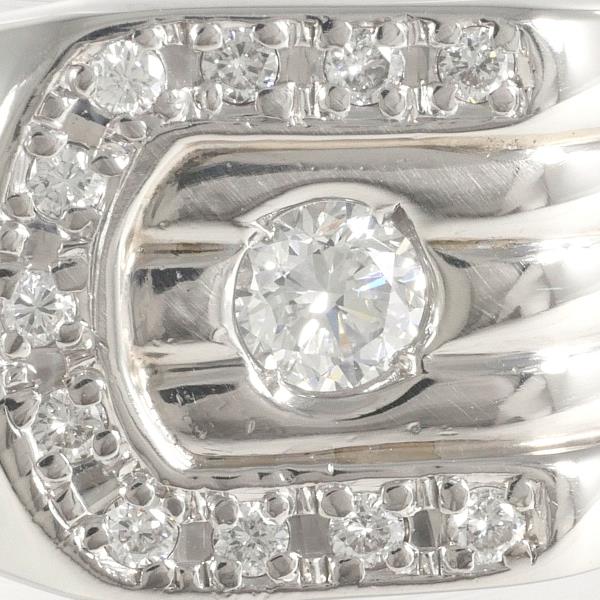 PT900 Platinum Diamond Ring 20.5 in Excellent Condition