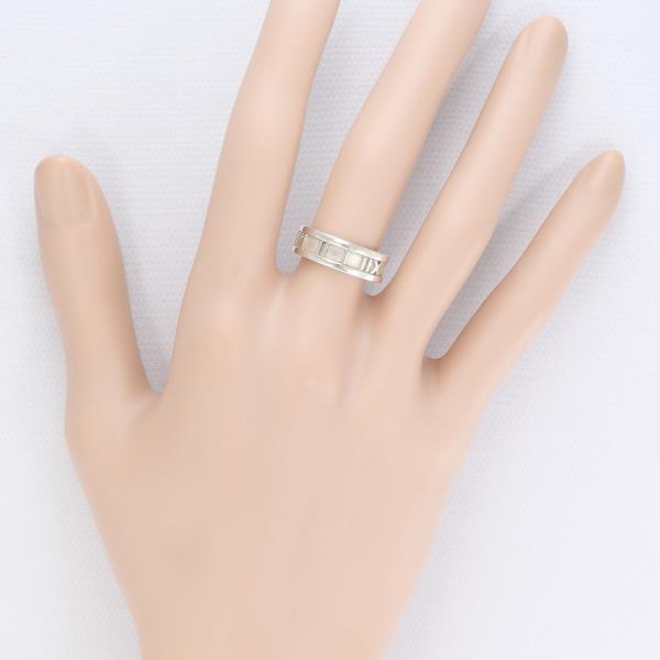 Tiffany & Co Atlas Silver Ring 8.5