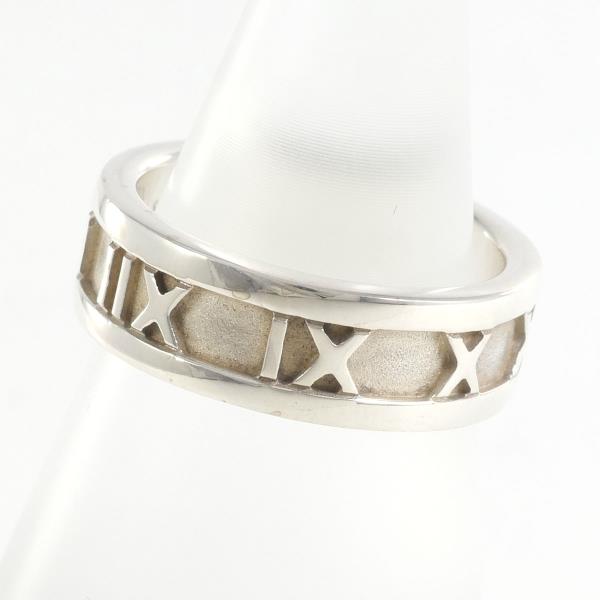 Tiffany & Co Atlas Silver Ring 8.5