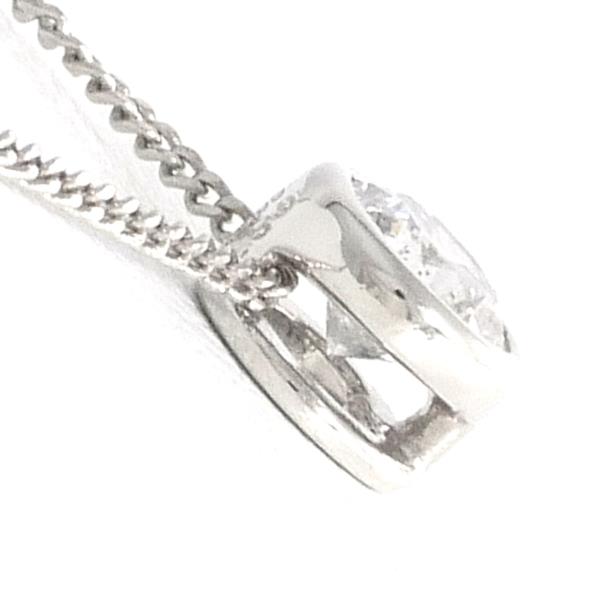 Platinum PT900 PT850 Diamond Necklace 0.30ct