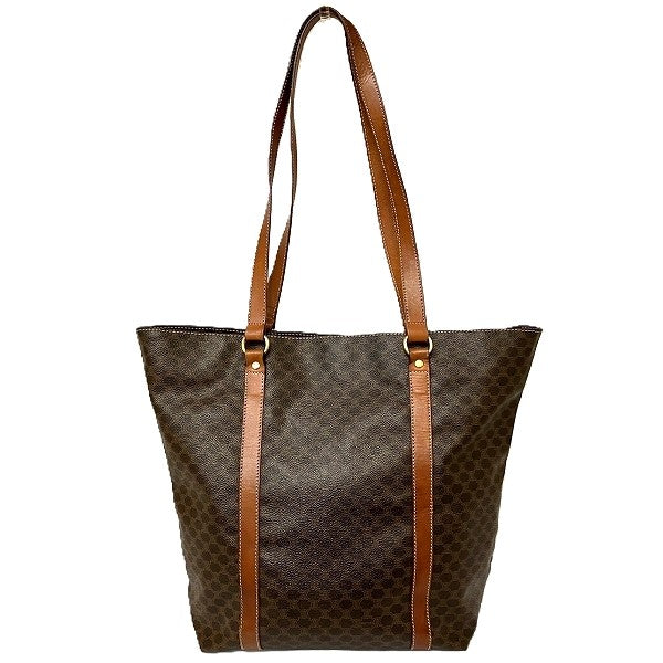 Celine Macadam Leather Tote Bag