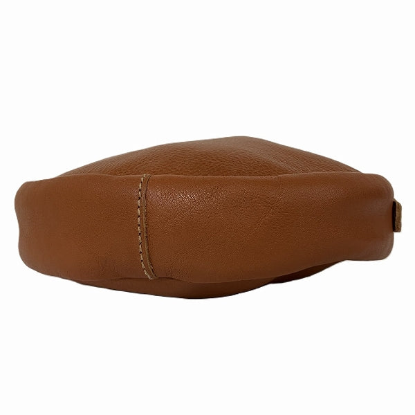 IL BISONTE Leather Circle Shoulder Bag