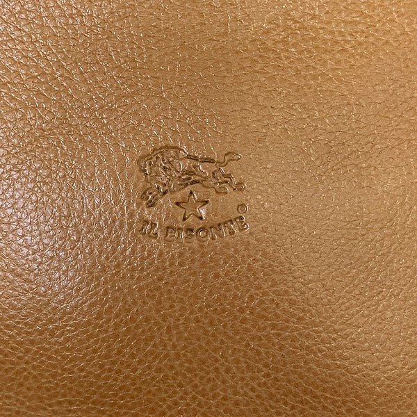 IL BISONTE Leather Circle Shoulder Bag