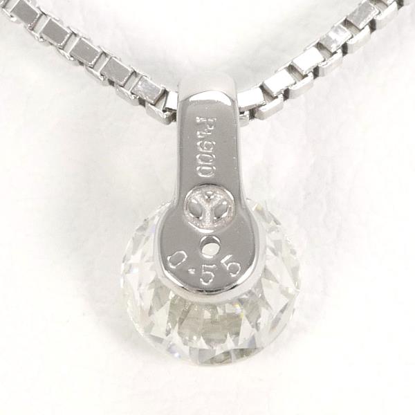 PT900 Platinum PT850 Diamond Necklace 0.55ct