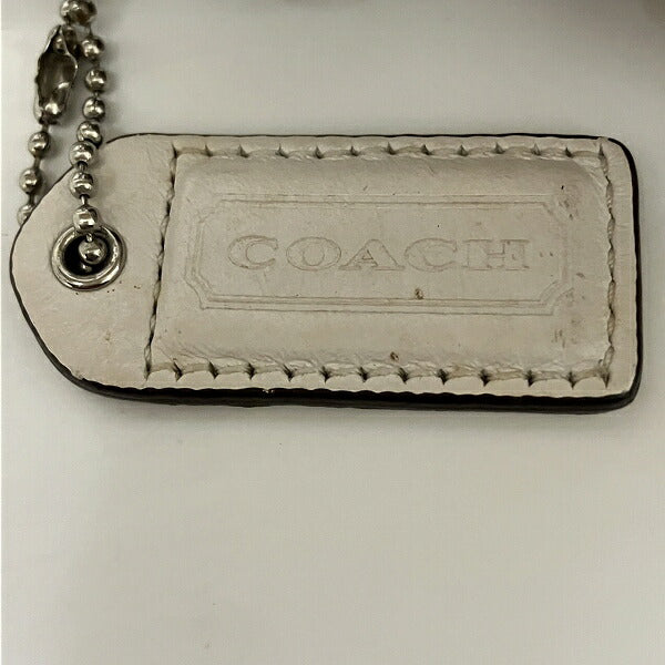 Coach Signature 7077 Canvas Leather Shoulder Bag