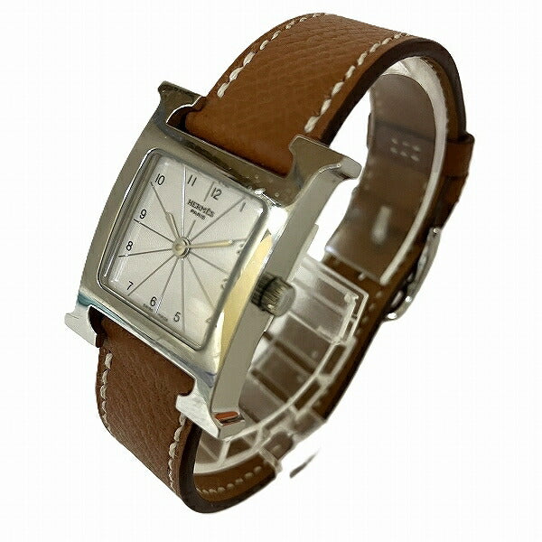 Hermes H Watch Quartz HH1.210 Stainless Steel