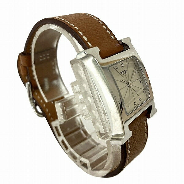 Hermes H Watch Quartz HH1.210 Stainless Steel