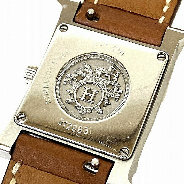 Hermes H Watch Quartz HH1.210 Stainless Steel