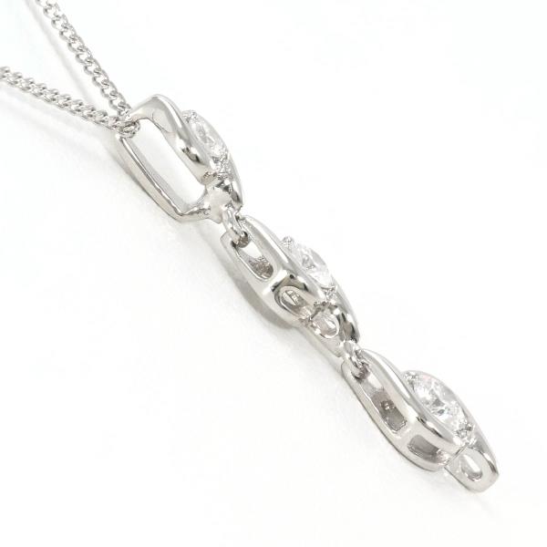 PT850 Platinum Diamond Necklace 0.30ct