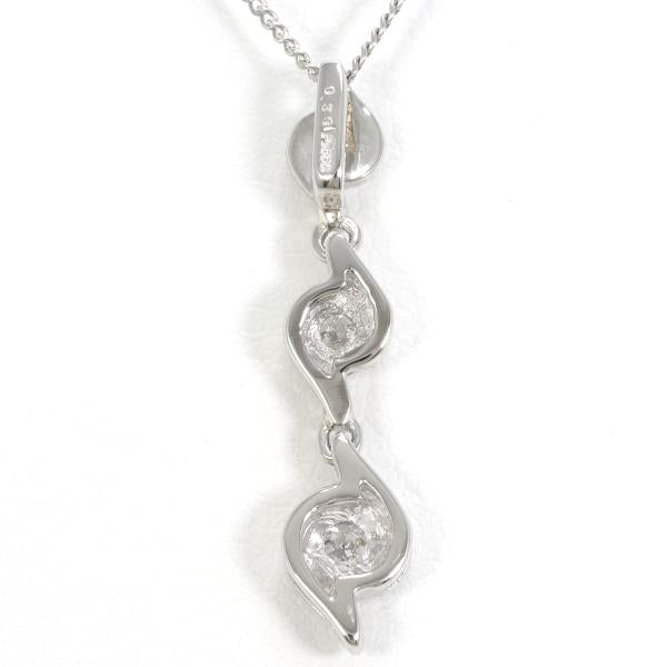 PT850 Platinum Diamond Necklace 0.30ct