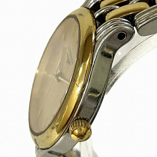 Longines L5.149.3 Gold Dial Quartz Watch Ladies