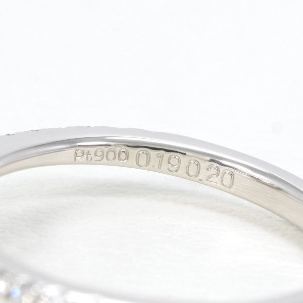 PT900 Platinum Diamond Ring 9.5