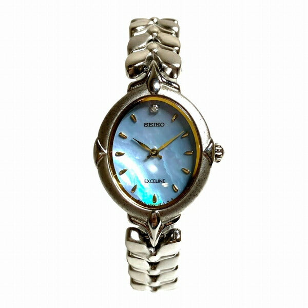 Seiko Exceline Silver Quartz Watch