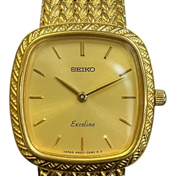 Seiko Exceline Gold Plated Quartz