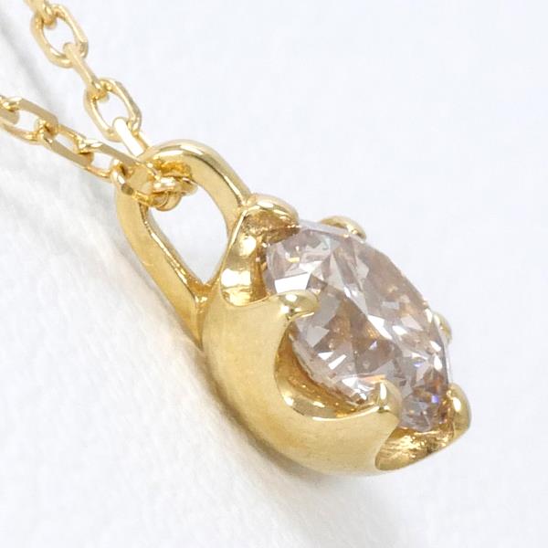 18K Yellow Gold Diamond Necklace, 0.313CT, Approx. 46cm, Approximate Total Weight 1.4g