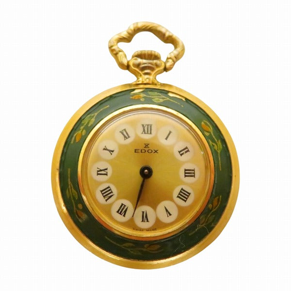 Edox 29646-9 Hand-Wound Pocket Watch in Fair Condition