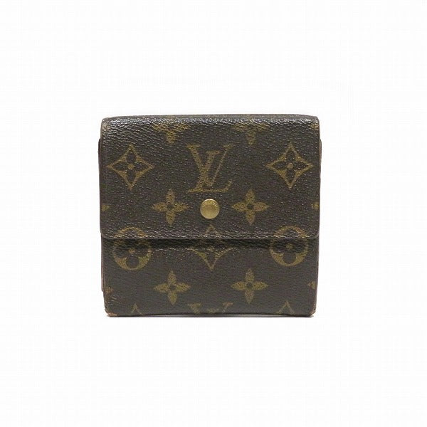 Louis Vuitton Monogram Bifold Wallet M61652 in Good Condition